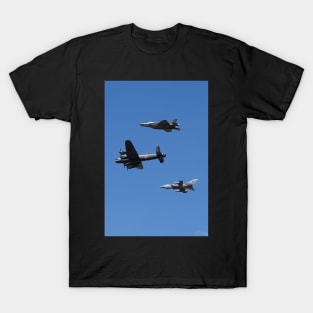 617 Squadron "The Dambusters" Past Present and Future T-Shirt